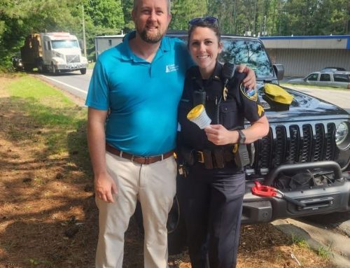 Acworth Officer Uses Life-Saving Device to Aid Choking Victim